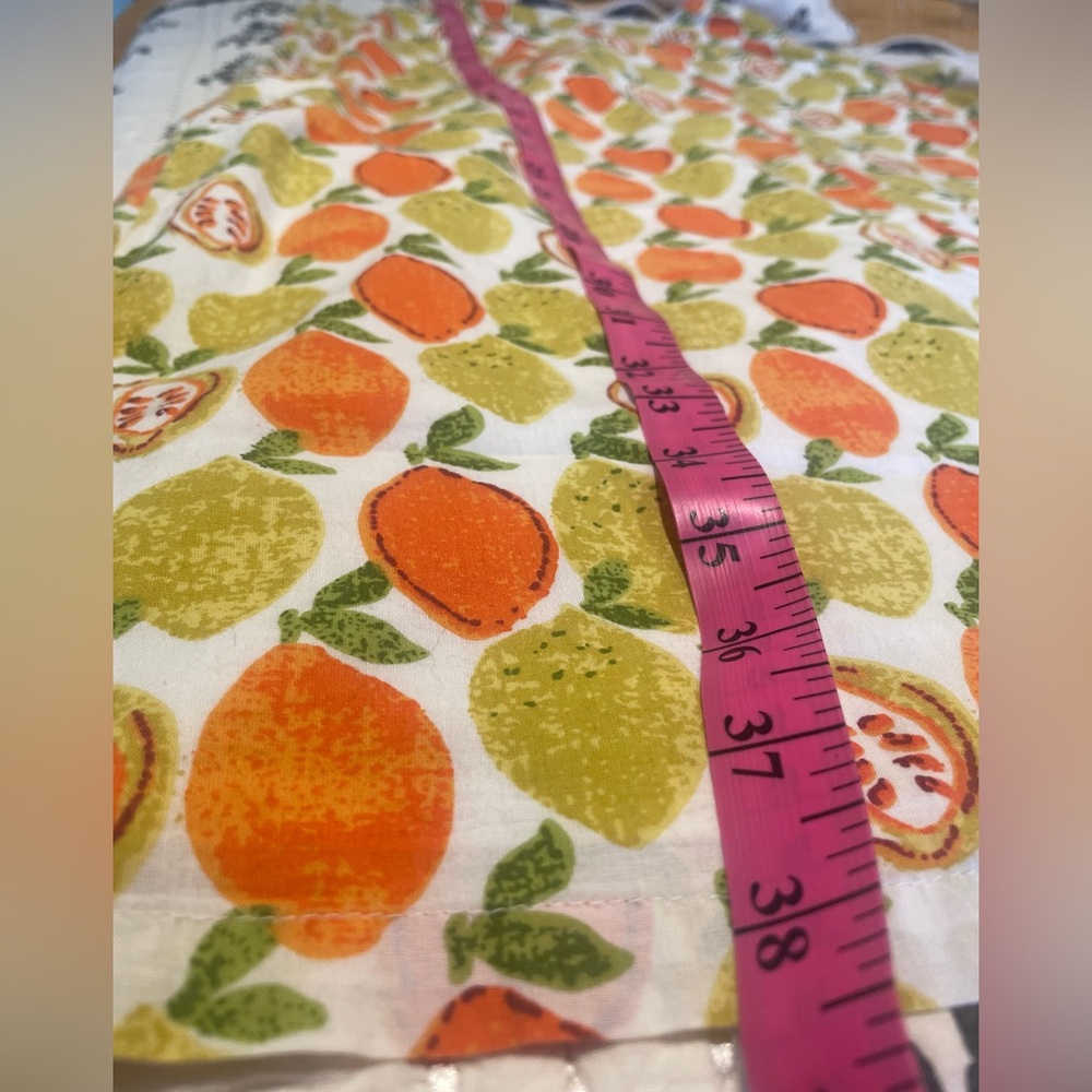 Cute Citrus Print Sleeveless Mini Dress - Picture 6 of 6